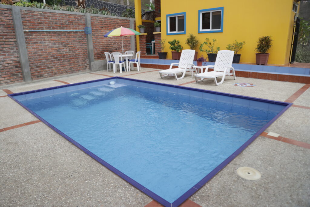 Guest Cabaña from the pool deck