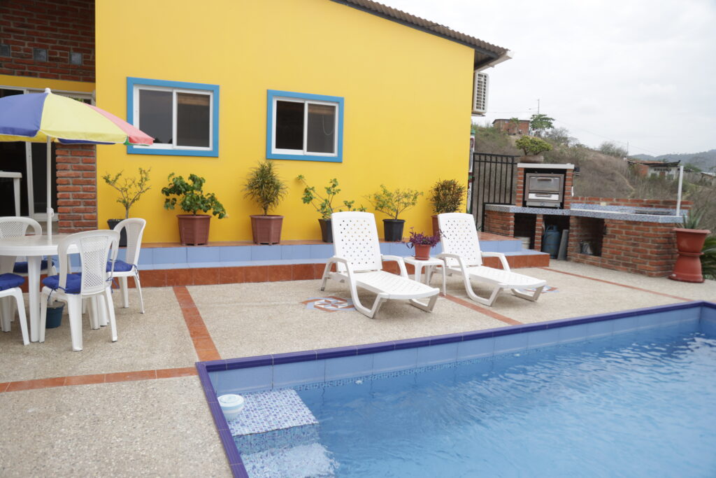 Guest Cabaña/BnB pool and deck